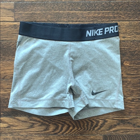 Nike Pants - Nike pro Dri-fit shorts- grey